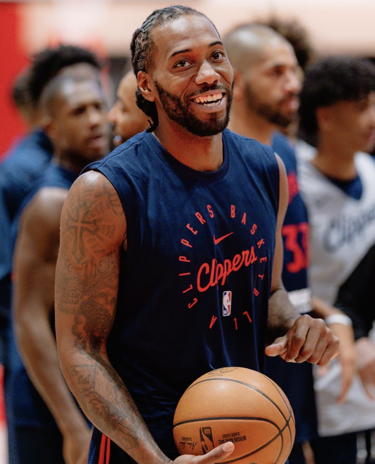 快船前锋利拉德展现全方位实力 快船前锋利拉德展现全方位实力